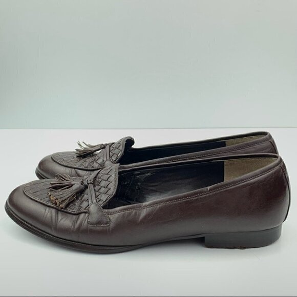 Karen Scott flats 7.5 Mari brown leather loafers - Picture 4 of 11